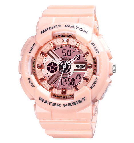 Skmei 1689 Pink-Cuprum Skmei 1689 Pink-Cuprum - Зображення 1