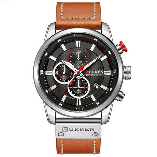Curren 8291 Brown-Silver-Black Curren 8291 Brown-Silver-Black - Зображення 1