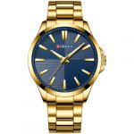Curren 8322 Gold-Blue - кварцовий годинник з японським механізмом Miyota