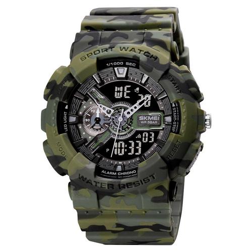 Skmei 1688 Green-Black Military Skmei 1688 Green-Black Military - Зображення 1