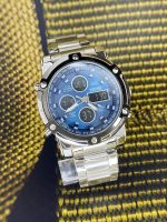 Skmei 1389 Silver-Black-Blue - Зображення 5