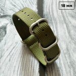 Ремешок Nato Green 18 мм