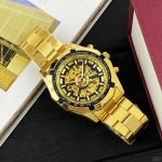 Forsining 8042 Gold-Black - чоловічий механічний годинник з автопідзаводом - Зображення 4