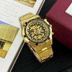 Forsining 8042 Gold-Black - чоловічий механічний годинник з автопідзаводом - Зображення 5