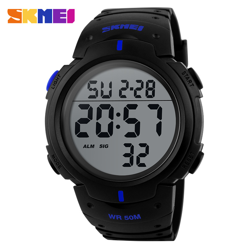 Skmei 1068BU Black-Blue Skmei 1068BU Black-Blue - Зображення 1