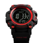 Skmei 1356RD Black-Red + Compass - Зображення 3