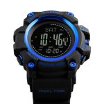 Skmei 1358 Black-Blue Smart Watch Compass - Зображення 3