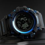 Skmei 1358 Black-Blue Smart Watch Compass - Зображення 4