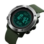 Skmei 1418AG Army Green + Compass - Зображення 3