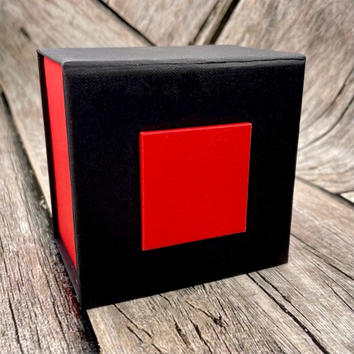 Коробка до годинника з квадратом Black-Red - Зображення 3