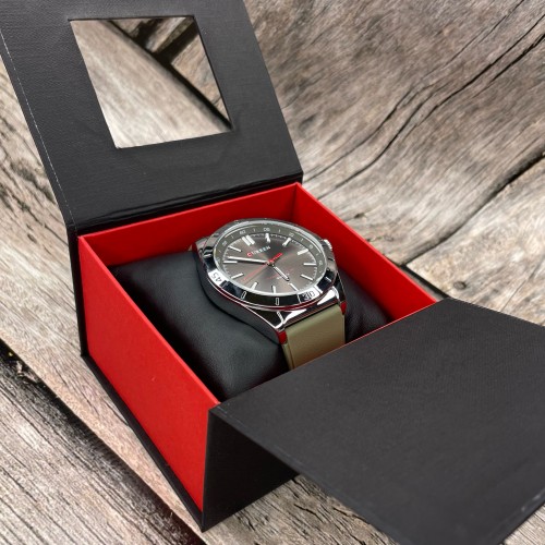 Коробка до годинника з квадратом Black-Red - Зображення 5