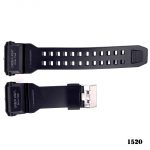 Ремінець для годинника Skmei 1520BK Black