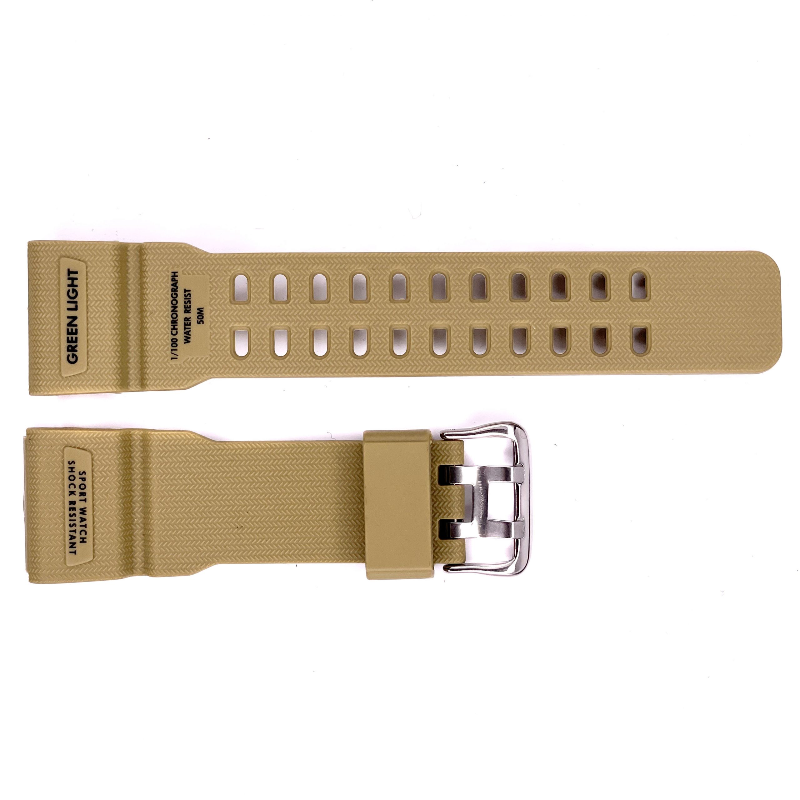 Ремешок для часов Skmei 1283/1277/1384 khaki Ремінець для годинника Skmei 1283/1277/1384KH Khaki - Зображення 1