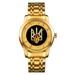 Годинник механічний Patriot Classic Glory to Ukraine Gold-Gold