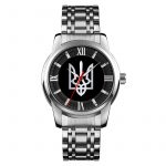 Годинник механічний Patriot Classic Glory to Ukraine Silver-Black