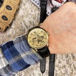 Годинник наручний Patriot 022GDGD Mechanic Не Забуду Дім Gold-Gold - Зображення 3