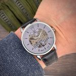 Годинник механічний Patriot 022SISI Скелетон Героям Слава ЗСУ