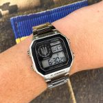 Годинник наручний Patriot 011BKUASI Тризуб срібло Чорний + Коробка - Зображення 2