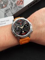 Розумний годинник Modfit Combat Silver Orange - Зображення 5