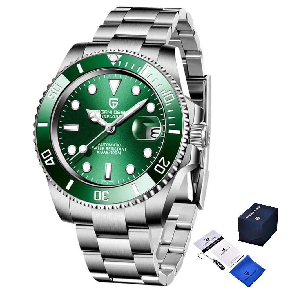 Pagani Design PD-1661 Silver-Green Pagani Design PD-1661 Silver-Green - Зображення 1