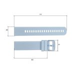 Ремінець для смарт годинника Modfit Zoopex Blue - Зображення 3