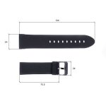 Ремінець для годинника Skmei 1469BK Black - Зображення 3