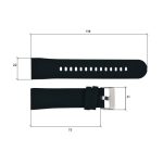 Ремінець для смарт годинника Modfit Business Black - Зображення 2