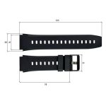 Ремінець для смарт годинника Modfit Sniper Black - Зображення 2