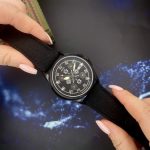 Годинник наручний Awarder Embroidery Black-Army Green Black Automatic 10ATM - Зображення 9