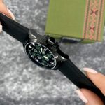 Годинник наручний Awarder Embroidery Black-Green Black Automatic 10ATM - Зображення 5