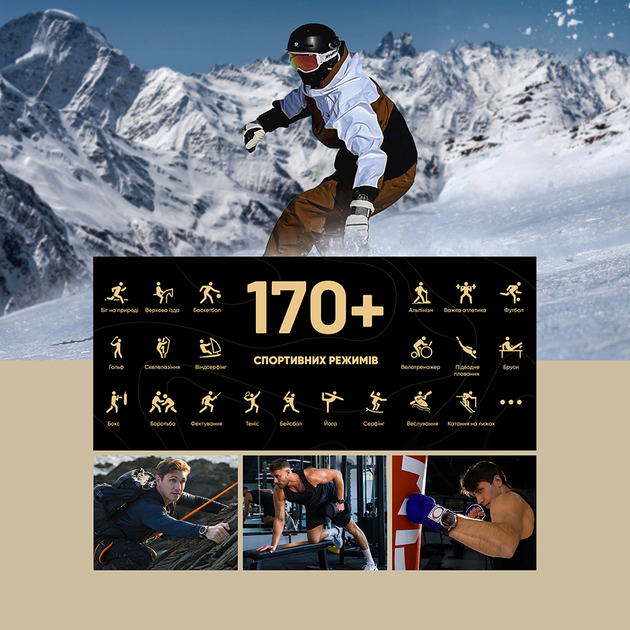 Розумний годинник Kospet TANK T3 ULTRA Silver - Зображення 15