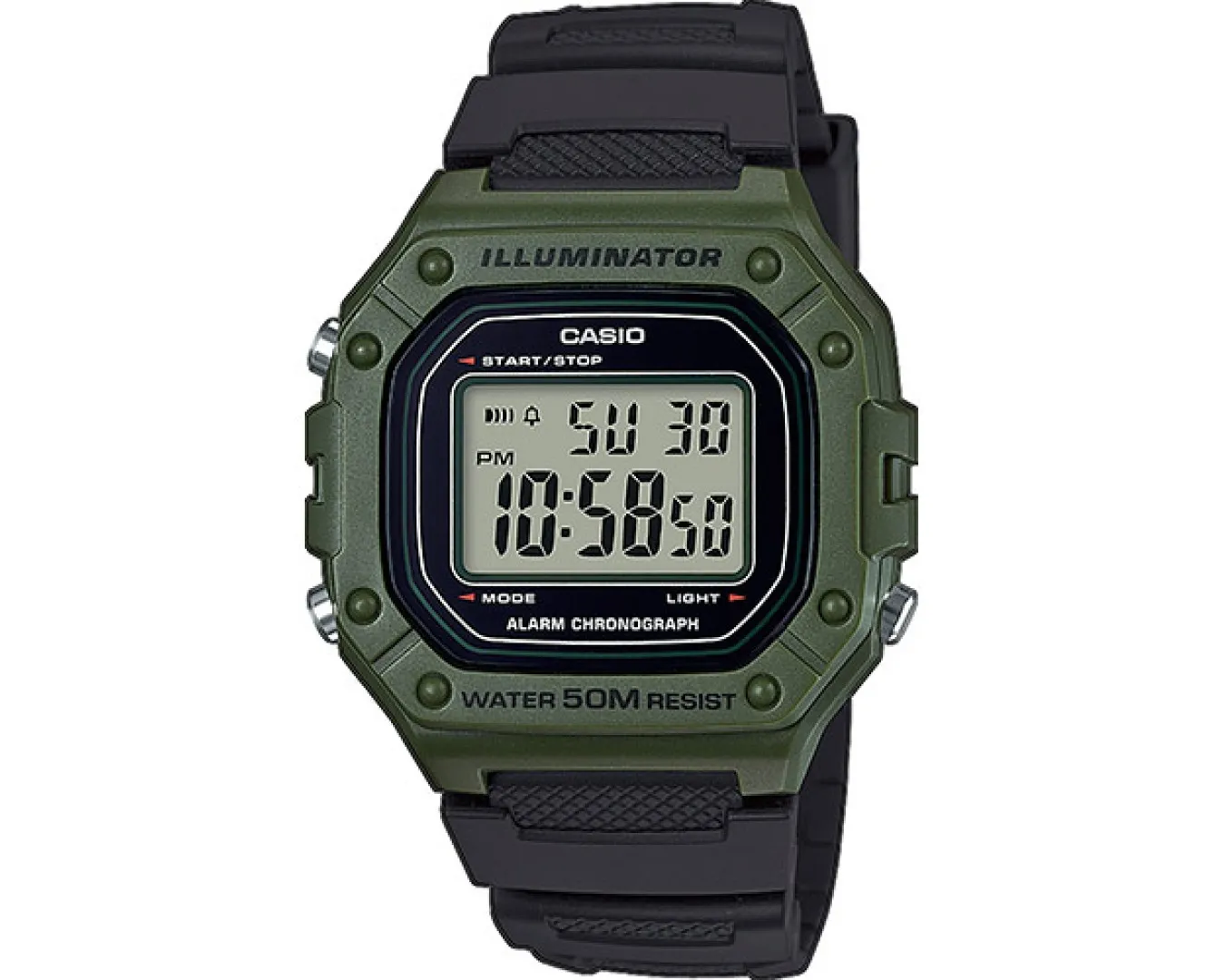 Casio W-218H-3A Мужские часы Casio W-218H-3A — изображение 1