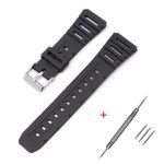 Ремінець для Casio G-Shock CA-53W 20mm Black SI