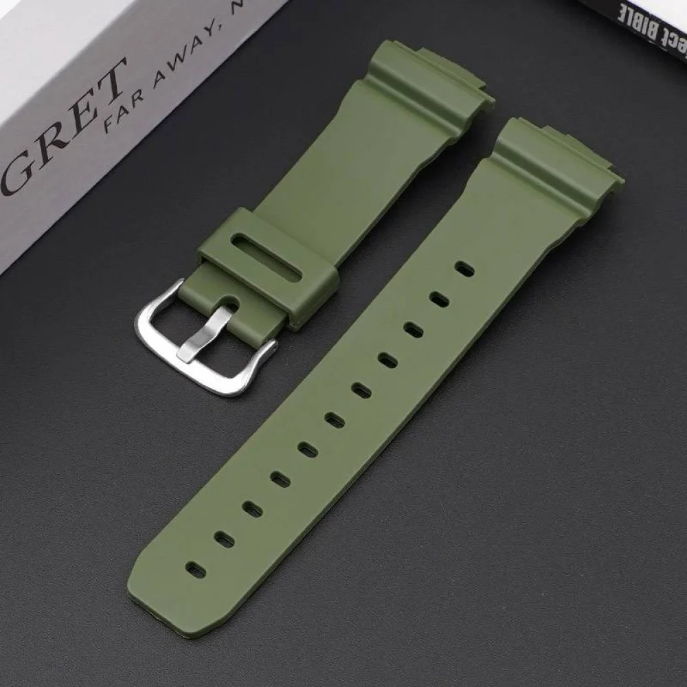 Ремінець для Casio G-Shock DW-6900 Army Green SI - Зображення 2