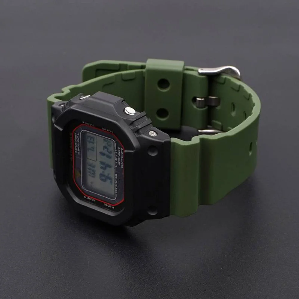 Ремінець для Casio G-Shock DW-6900 Army Green SI - Зображення 8