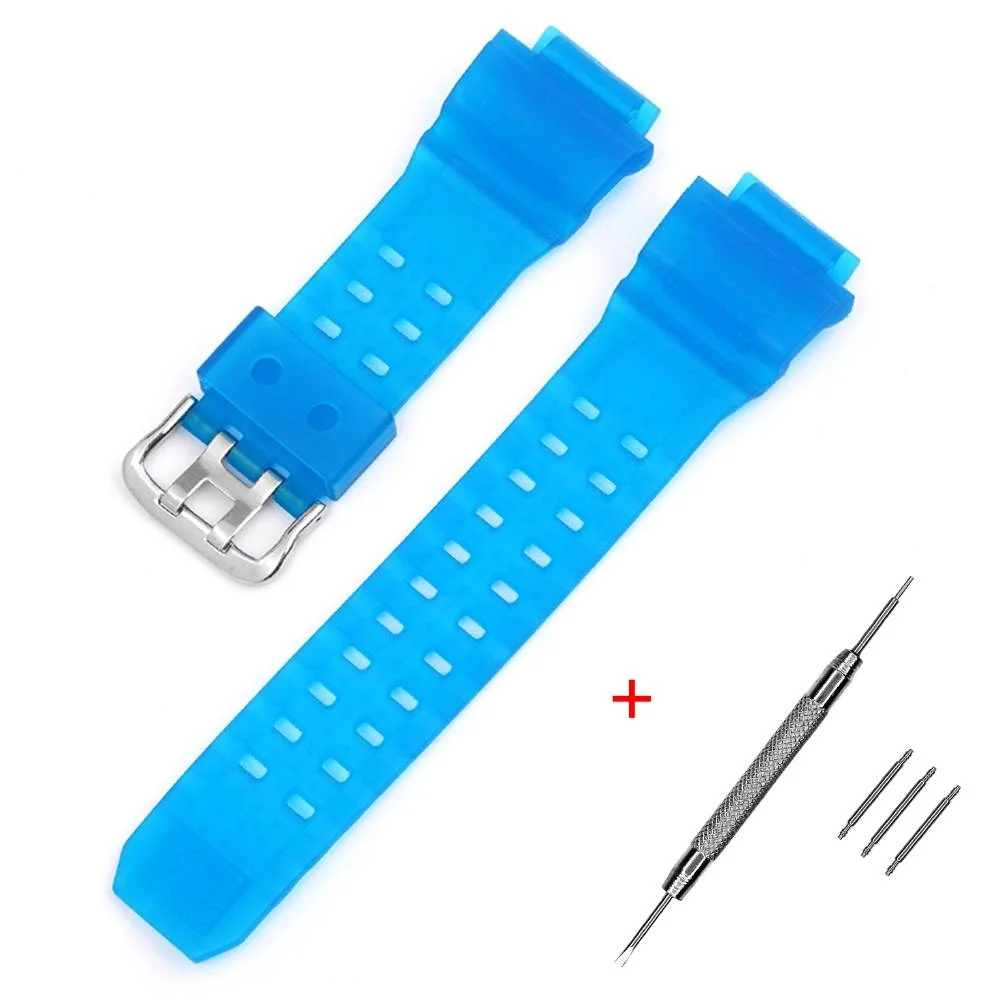 Ремінець для Casio G-Shock GW-9400 Transl Light-Blue SI - Зображення 1