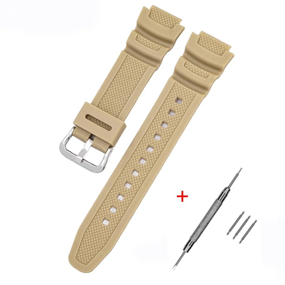 Ремінець для Casio G-Shock AE-1000/1200 Beige SI - Зображення 1