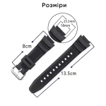 Ремінець для Casio G-Shock AE-1000/1200 Blue BK - Зображення 4