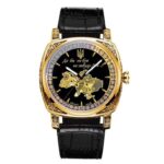 Годинник наручний Awarder 021-3D Де би не був Gold-Black