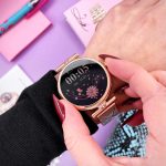 Жіночий розумний годинник Eclipse Gold Mesh - Зображення 3