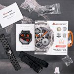 Розумний годинник Kospet TANK T3 Black Special Edition - Зображення 8