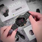 Розумний годинник Modfit Onyx Black-Gold Steel + ремінець в подарунок - Зображення 9