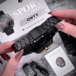 Розумний годинник Modfit Onyx Black-Gold Steel + ремінець в подарунок - Зображення 7