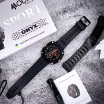 Розумний годинник Modfit Onyx Black-Gold Steel + ремінець в подарунок - Зображення 2