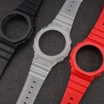 Ремінець + безель (рант) для Casio G-Shock GA-2100 Red GD - Зображення 3