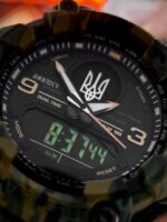Awarder 001 Тризуб срібло  Camo Green - Зображення 2