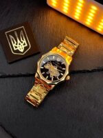 Годинник наручний Awarder 024 Не забуду дім Gold-Black - Зображення 8
