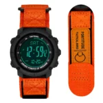 Чоловічий годинник Awarder 036 Nylon Black-Orange