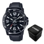 Чоловічий годинник Casio MTP-VD01BL-1B