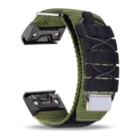 Ремінець для годинника Nylon Pro for Garmin Green 22 мм